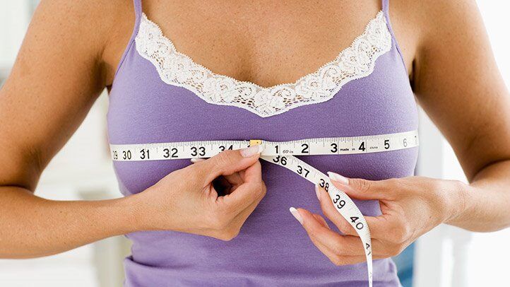 Как измерить размер груди