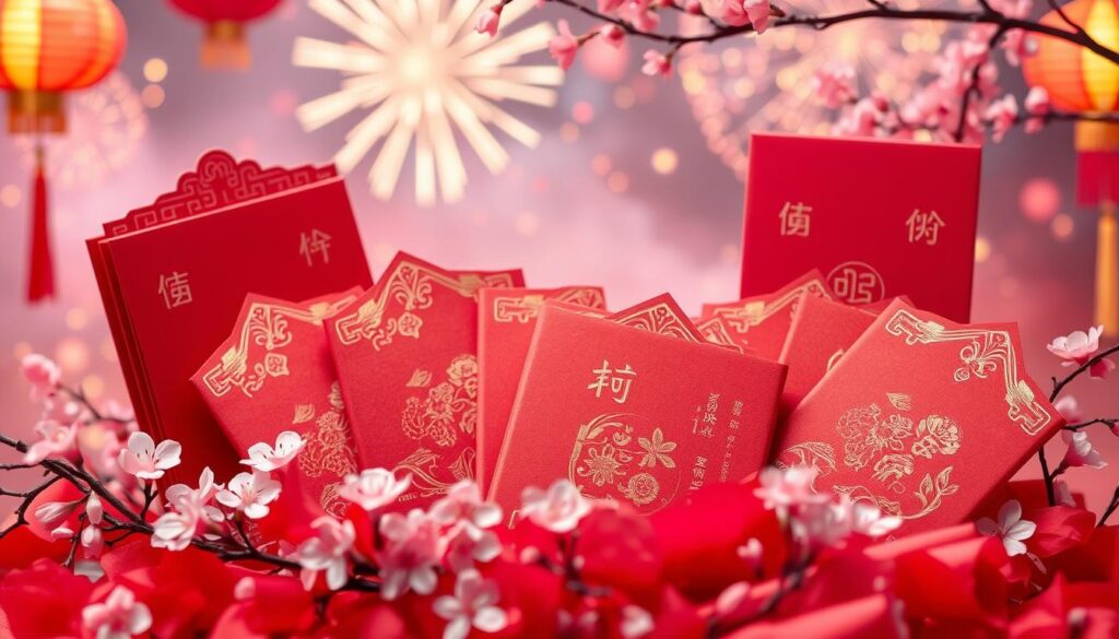 Красные конверты хунбао