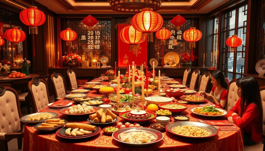Китайська новорічна вечеря