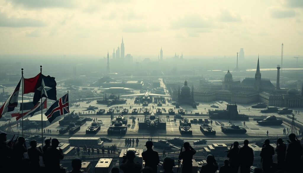 Военно-политические блоки холодной войны