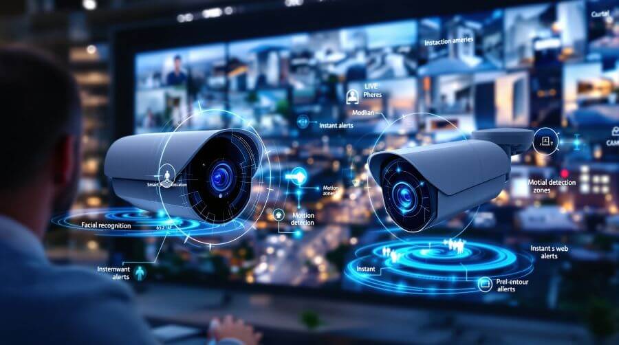 Умные камеры видеонаблюдения: интеллектуальная защита дома и бизнеса