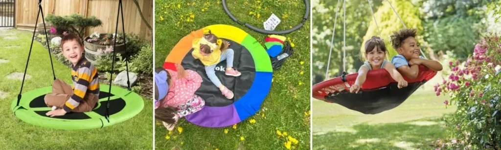 Круглые качели: новое слово в детском игровом оборудовании
