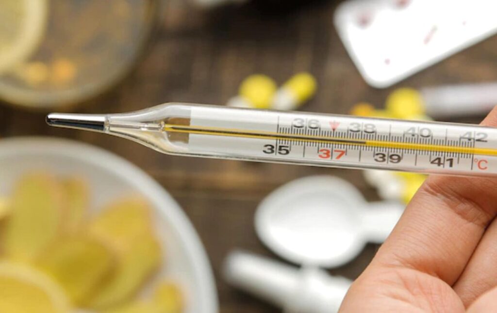 Можно ли оставаться в комнате после разбития градусника