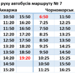 Маршрутка №7 в Одессе: Расписание, схема, стоимость