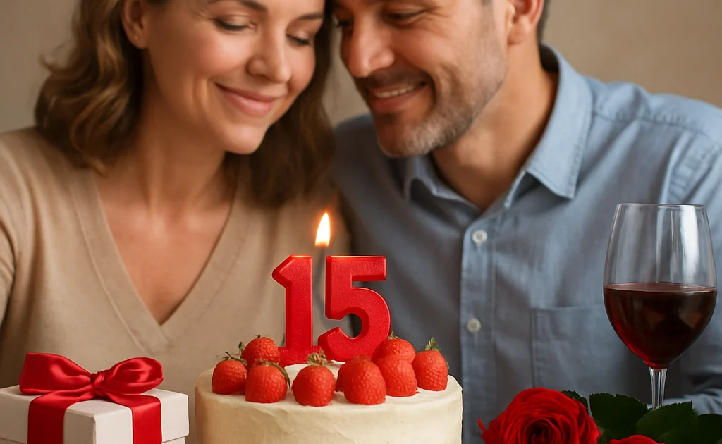 15 років яке весілля: значення дати, традиції та ідеї подарунків