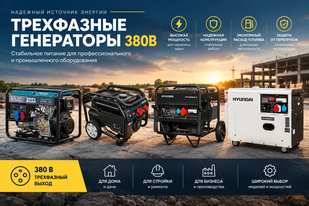 Трехфазный генератор: действительно ли он вам нужен